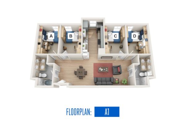 Floorplan: A1