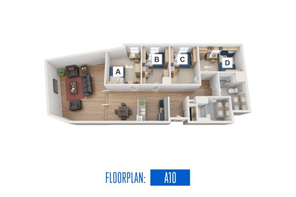 Floorplan: A10