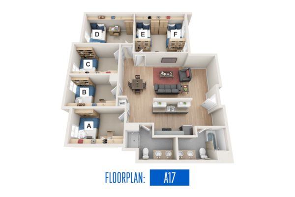 Floorplan: A17
