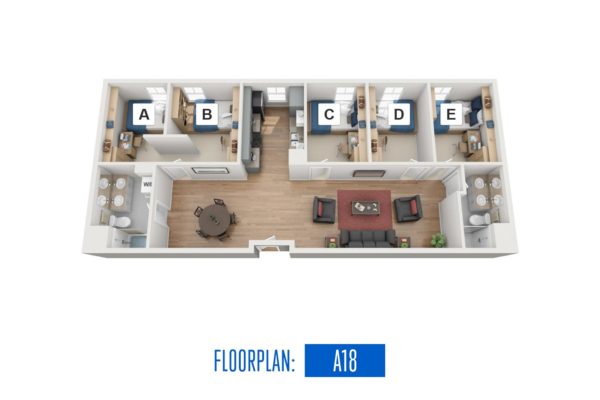 Floorplan: A18