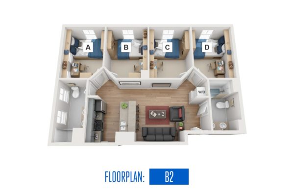 Floorplan: B2